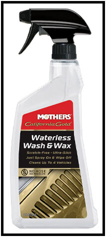 Mothers Waterless Wash and Wax - 24oz Spray