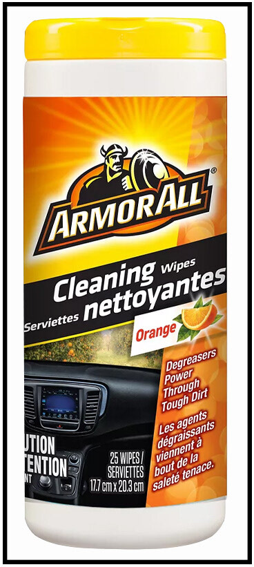 Armor-All Cleaning Wipes Orange