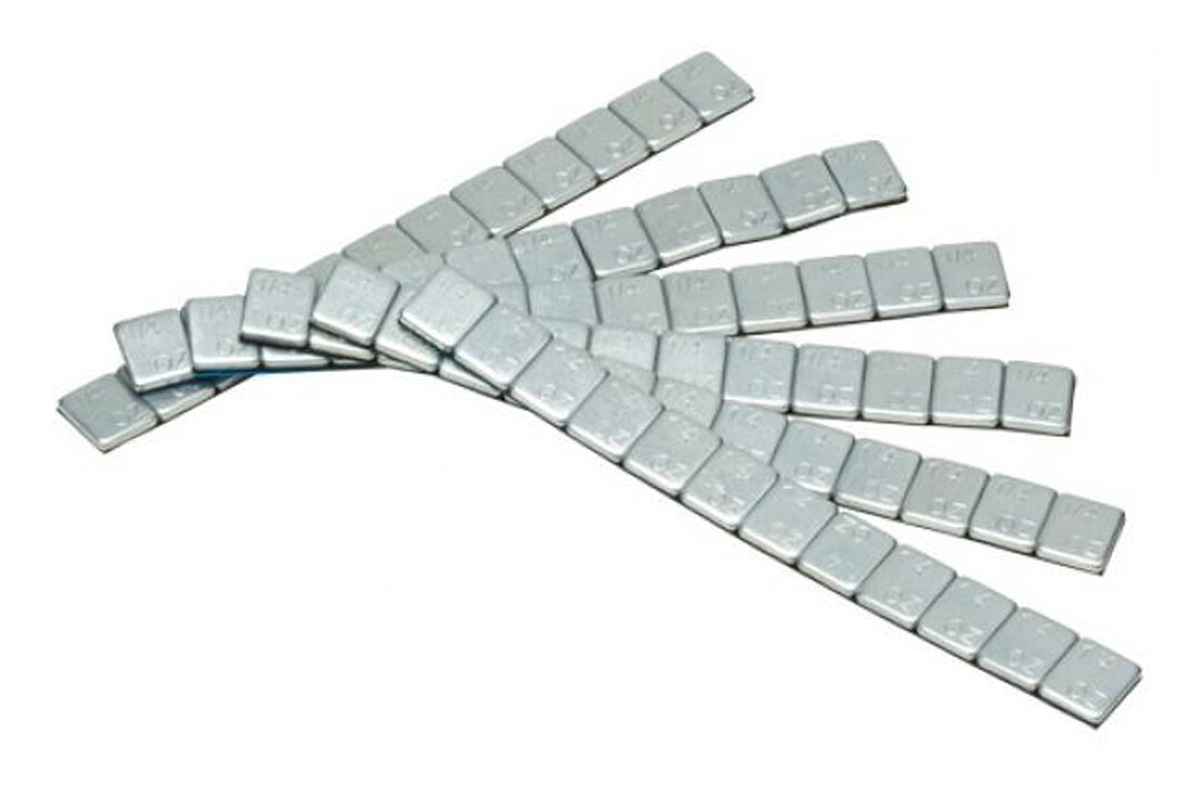 1oz Plastic Coated Adhesive Wheel Weight 16 Strips